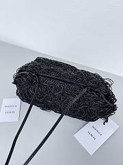 Bottega Veneta Pouch Black Bag 22x12x7cm - 5