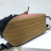 Loewe  Puzzle backpack in nylon and calfskin 42x33x15cm - 5