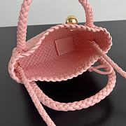 Bottega Veneta Tosca Pink Shoulder Bag 20x15.5x7cm - 5