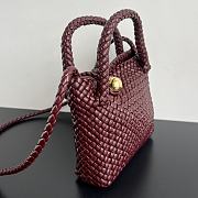 Bottega Veneta Tosca Burgundy Shoulder Bag 20x15.5x7cm - 4