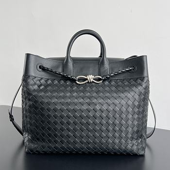 Bottega Veneta Andiamo Voyager Black - 43x39x20cm