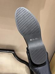 Loro Piana Lupo Boot Black Calfskin - 5