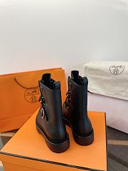 Hermes Land ankle black boot  - 4