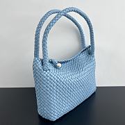 Bottega Veneta Tosca Blue intreccio Bag 27x18x8cm - 3