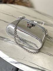 Louis Vuitton Vanity Chain Pouch Silver 19x6.5x11.5cm - 2