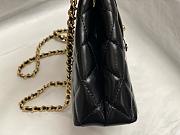 Chanel Kelly Bag in black gold - 19X13X7cm - 4