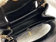 Chanel Kelly Bag in black gold - 19X13X7cm - 2