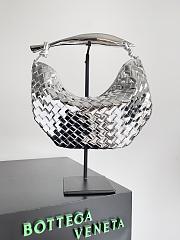 Bottega Veneta Sardine Silver Bag 36x24x3cm - 1