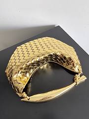 Bottega Veneta Sardine Gold Bag 36x24x3cm - 5