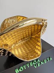 Bottega Veneta Sardine Gold Bag 36x24x3cm - 4