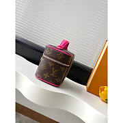 Louis Vuitton Nano Nice Toiletry Bag Pink 14x10.2x8.5cm - 3