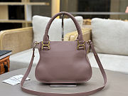 Chloe Small Marcie bag leather Pink 30x23x9cm - 2