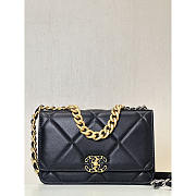 Chanel 19 Wallet on Chain Woc Black Lambskin 19cm - 1