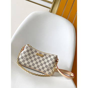 Louis Vuitton Pochette Liv Handle Bag Damier 24.5x13x6.5cm