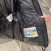 Moncler Boed Hooded Shearling-Trimmed Short Down Jacket - 4