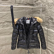 Moncler Boed Hooded Shearling-Trimmed Short Down Jacket - 2