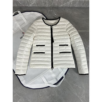 Moncler Baillet Down Coat White