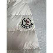 Moncler Baillet Down Coat White - 3
