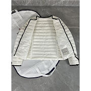 Moncler Baillet Down Coat White - 2