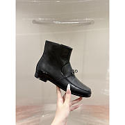 Hermes Kelsy Ankle Boot In Black - 3