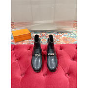Hermes Kelsy Ankle Boot In Black - 2