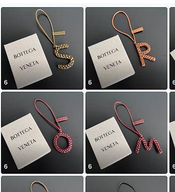 Bottega Veneta Bag Charm