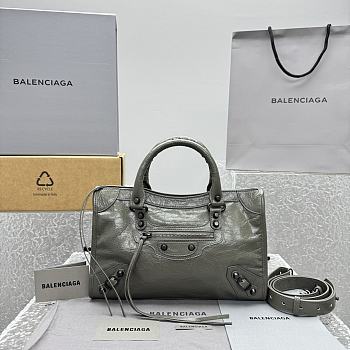 Balenciaga Le City Green 30x13x20cm