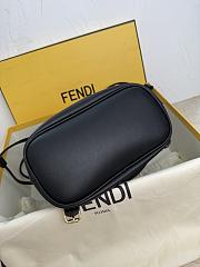 Fendi Backpack Black leather backpack 26x12x23cm  - 5