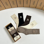 Burberry Logo-Embellished Knitted Socks Assortment - 4