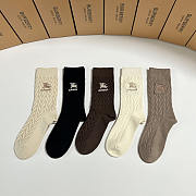 Burberry Logo-Embellished Knitted Socks Assortment - 3