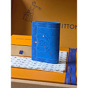 Louis Vuitton Passport Cover Monogram Blue 11x5x1cm - 4