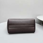 Miu Miu Leather handbag Brown 26x20x13cm - 2