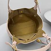 Miu Miu Leather handbag light pink 26x20x13cm - 5