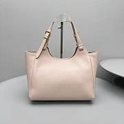 Miu Miu Leather handbag light pink 26x20x13cm - 4