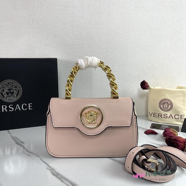Versace La Medusa pink bag 20x5x12cm - 1