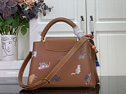 Louis Vuitton Capucines BB Brown Bag 27x17.3x9cm - 3