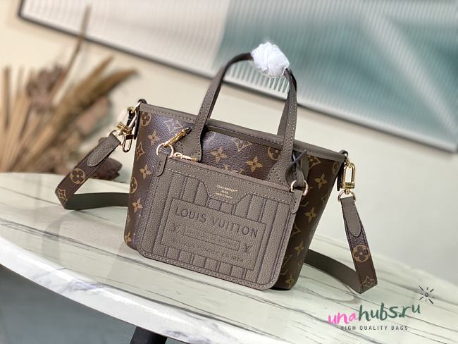 Louis Vuitton Neverfull Bandoulière Inside Out BB 24x14x9cm - 1