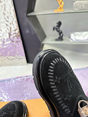 Louis Vuitton Cortina Ankle Black Boot - 3