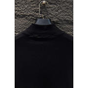 Miu Miu Cotton Fleece Zipper Sweatshirt Black - 3