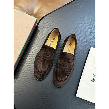 Loro Piana Sergio Loafer Dark Brown Ox Leather