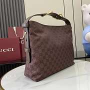 Gucci Medium Beatrix Shopper Dark Brown 35x27.5x11cm - 4