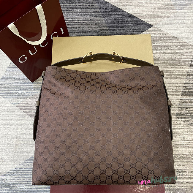 Gucci Large Beatrix Shopper Dark Brown 40x36x12cm - 1