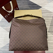 Gucci Large Beatrix Shopper Dark Brown 40x36x12cm - 1