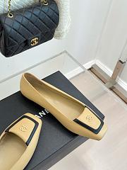 Chanel Ballerina Beige Flat - 4