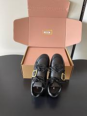 Miu Miu Leather sneakers with buckle - 4