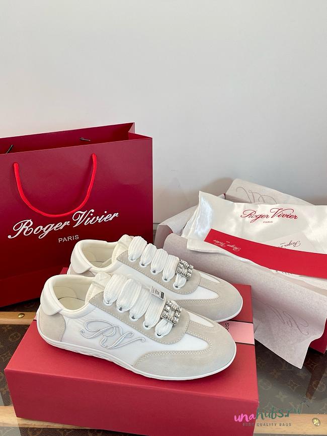 Roger Vivier White Sneaker - 1