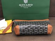 Goyard Conti Pouch Black Tan 24x22x6.5cm - 5