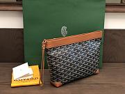 Goyard Conti Pouch Black Tan 24x22x6.5cm - 4