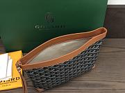 Goyard Conti Pouch Black Tan 24x22x6.5cm - 3