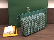 Goyard Conti Pouch Green 24x22x6.5cm - 3
